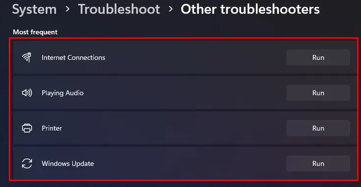 How to Fix Windows Could Not Start The Service on Local Computer Error 29 run-troubleshooter