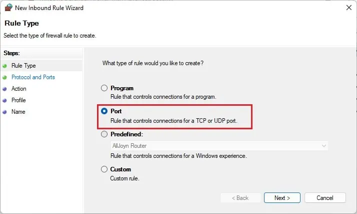 Fix: Windows Could Not Start the DHCP Client Service on Local Computer (12 Possible Ways) 77 select-port