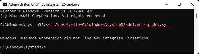 Fix: Windows Could Not Start the Windows Firewall Service on Local Computer Error 1068 16 sfc-verifyfile