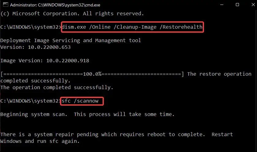 Fix: The Computer Has Rebooted From a Bugcheck 25 sfcdism