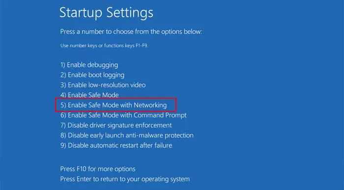AVG Won’t Uninstall? Here’s how to fix it 14 startup-settings-safe-mode