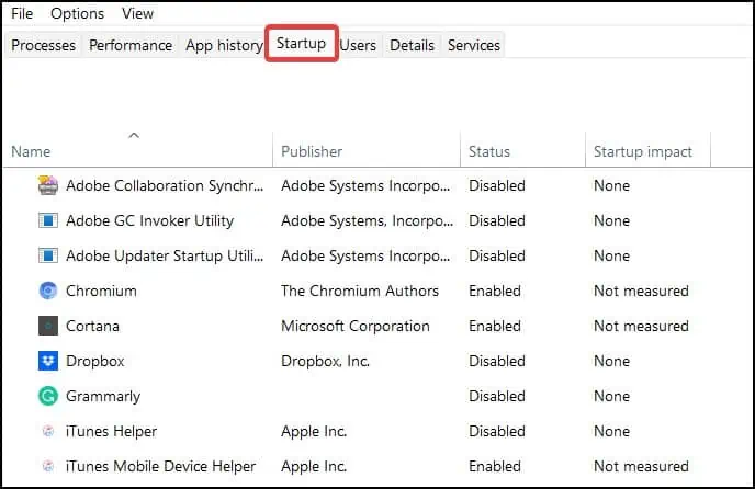 task-manager-startup