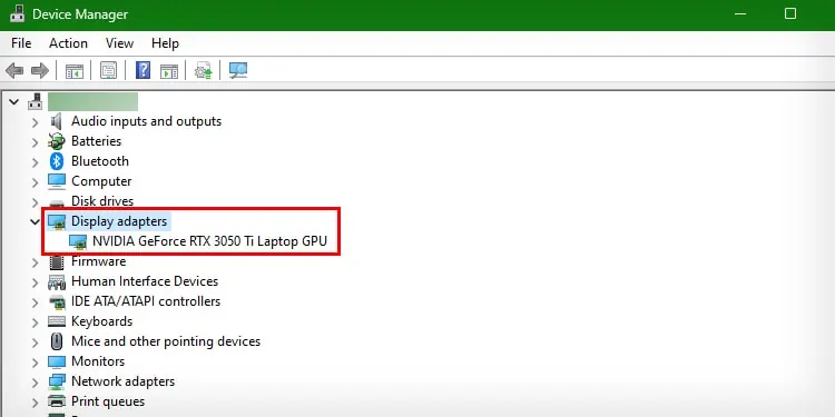 MSI Dragon Center Not Working? 7 Ways to Fix it 16 Double-click-on-the-Display-adapters-to-expand-the-menu.