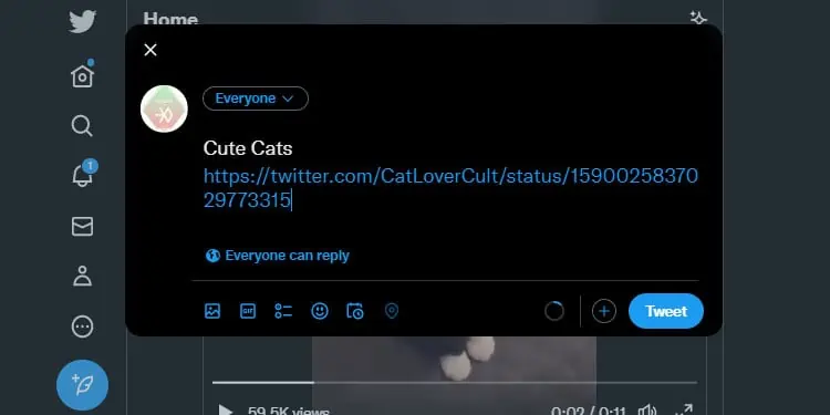 Embed-Twitter-Video-PC-Tweet-URL-Delete