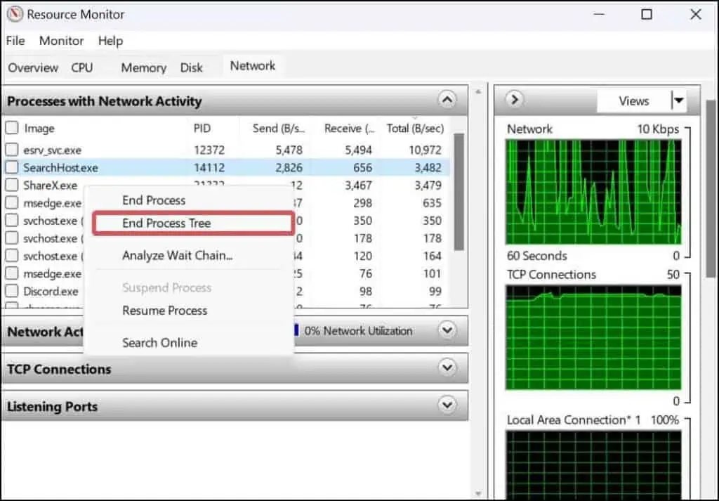 Why is My Upload Speed So Slow? Here’s How to Fix It 26 End-process-tree-1024x713
