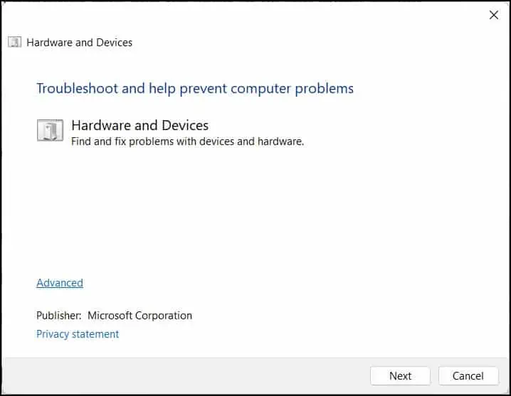 Why Does My Usb Keeps Disconnecting? How To Fix It 11 Hardware-and-devices-troubleshooters