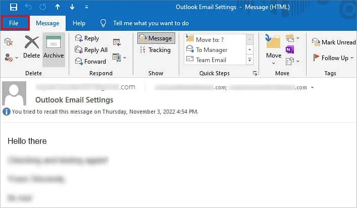 How to Recall or Reedit Email on Outlook 12 Outlook-Goto-File-Menu