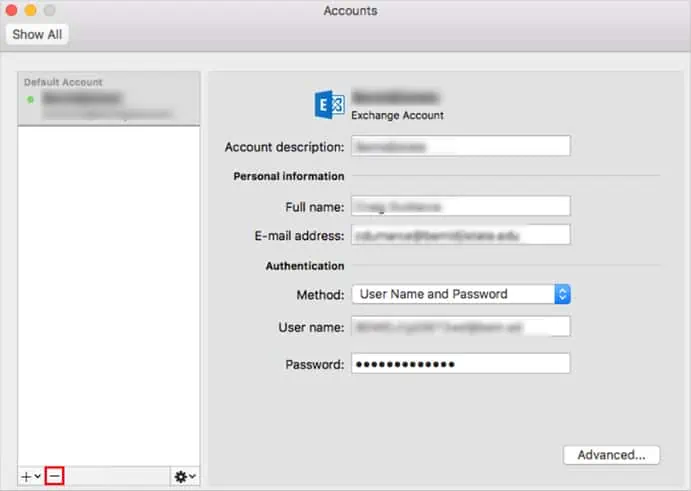 How to Sign Out of Outlook App 5 Remove-Outlook-account-on-Mac-1
