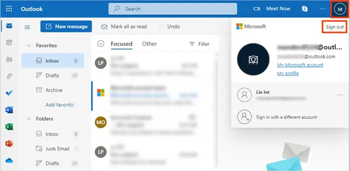 How to Sign Out of Outlook App 1 Sign-Out-of-Outlook-Web