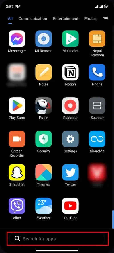 How to Open Your Phone's Settings Menu 17 Tap-on-it-to-search-for-settings