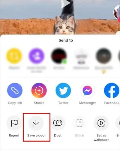 Tap-on-the-Save-video-option
