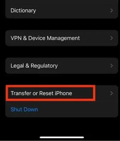 How to Fix “Find My Unavailable. Unable to Connect to Server” Error? 7 Transfer-or-reset-iPhone-3