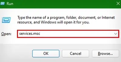 MSI Dragon Center Not Working? 7 Ways to Fix it 1 Type-services.msc-and-hit-Enter-to-open-Services.