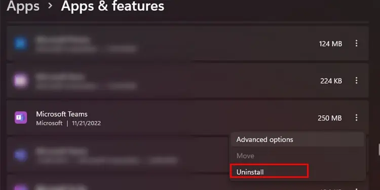 Teams Calendar not Showing? Here’s How to Fix It 14 Uninstall-Teams