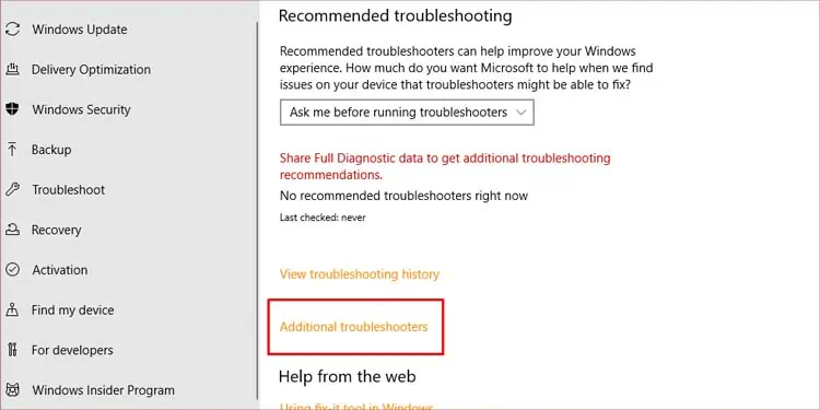 Microsoft Store Not Opening? Here’s How to Fix it 5 additional-troubleshooters-3