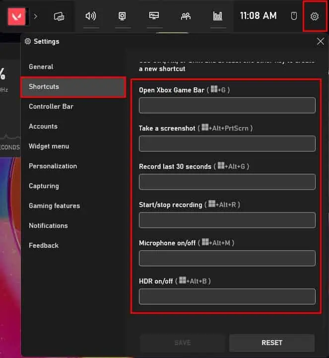 How to Enable and Use Game Bar on Windows 22 change-shortcut-xbox-gamebar