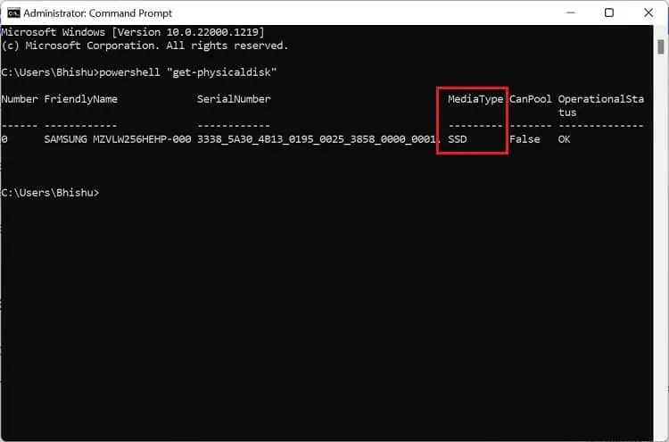 How to Check SSD or HDD in Laptop (4 Possible Ways) 9 check-disk-drive-type-in-cmd