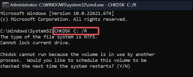 Why Can't I Delete File on Windows? How to Fix It 22 chkdsk-to-repair-a-volume