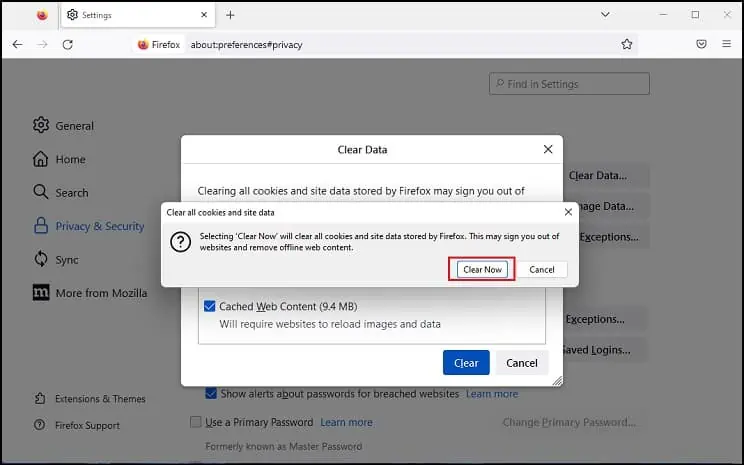 clear-now-button-to-clear-data