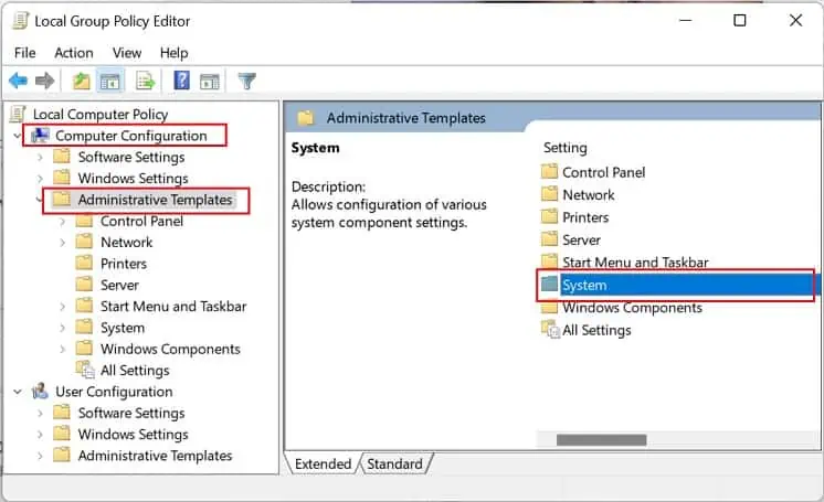 How to Delete User Profile on Windows (3 Possible Ways) 29 computer-configuration-administrtive-templates-system