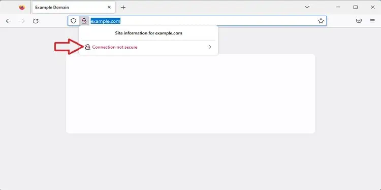 connection-is-not-secure