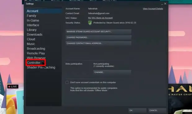 How to Map Keyboard to Controller? 2 controller-tab