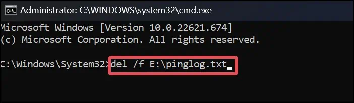 Why Can't I Delete File on Windows? How to Fix It 19 delete-a-file-using-cmd