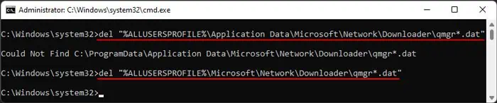 12 Ways to Fix "We Couldn’t Complete the Updates Undoing Changes" Error 23 delete-qmgr-dat