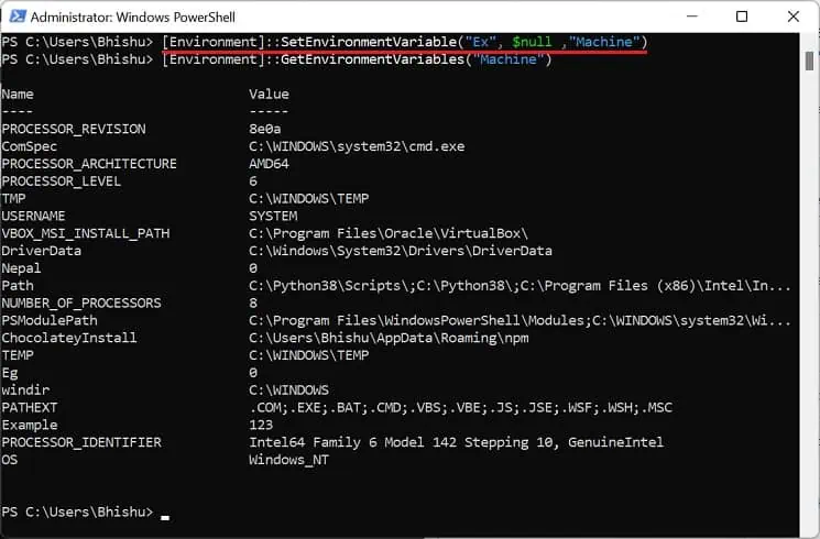 delete-system-environment-variable-in-powershell