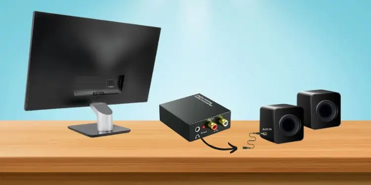 How to Connect Speakers to Monitor (5 Effective Ways) 20 digital-to-analog-converter-connect-speaker