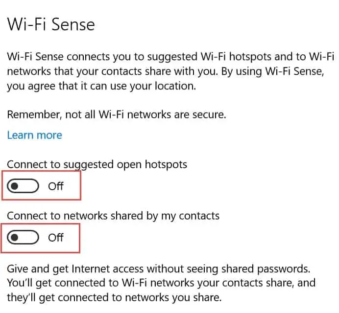 Laptop Keeps Disconnecting From WiFi? How to Fix It 17 disable-wifi-sense