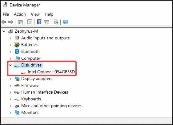 How to Fix SSD Unallocated on Windows 48 disk-driver-device-manager