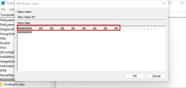 How to Disable a Key on Keyboard 29 eight-pair-of-zeroes-on-first-line