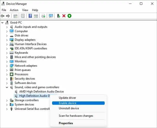 Logitech Speakers Not Working? Here's How to Fix it 16 enable-audio-driver