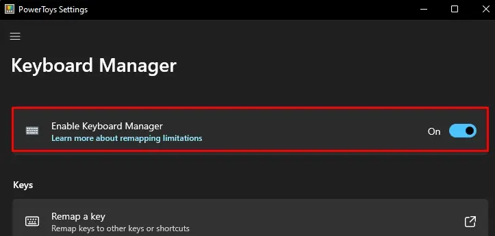 How to Disable a Key on Keyboard 20 enable-keyboard-manager-1