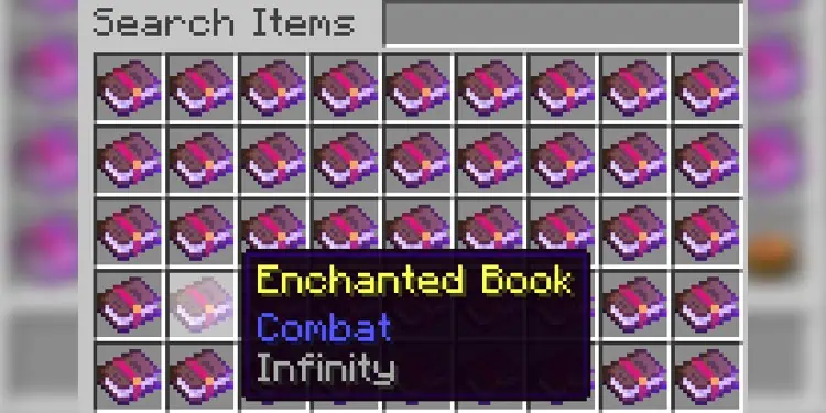 Best Bow Enchantments in Minecraft 4 enchanted-book-infinity-2