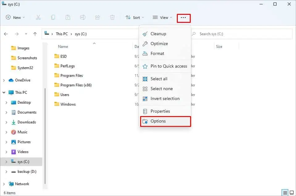 How to Fix “Windows Created a Temporary Paging File” 19 file-manager-folder-options