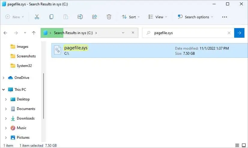 How to Fix “Windows Created a Temporary Paging File” 21 file-manager-page-file-1