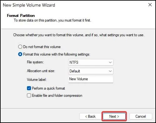How to Fix SSD Unallocated on Windows 35 format-partition