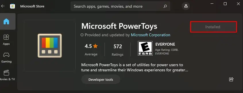 How to Disable a Key on Keyboard 19 install-powertoys-from-microsoft-store