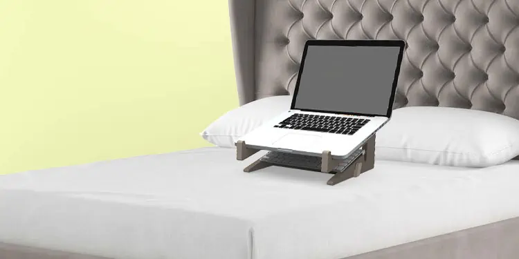 How to Safely Use Laptop on Bed Without Overheating It 2 laptop-bed-stand