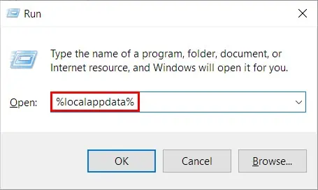 Fix: Discord Stuck at “Checking for Updates” 25 localappdata-Discord