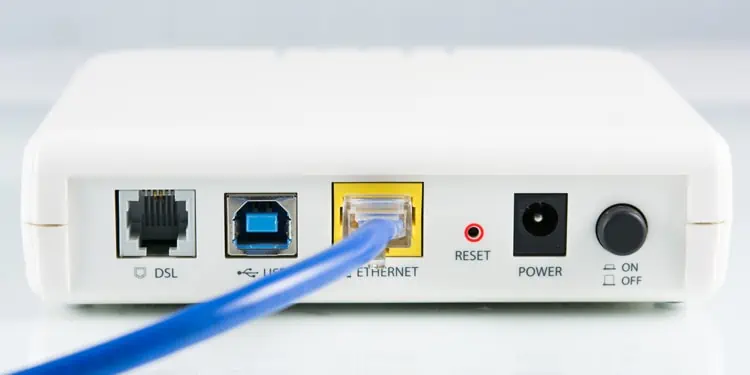 How to Set Up TP Link Router 25 modem-ethernet-port-connected