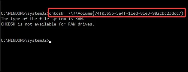 How to Fix SSD Unallocated on Windows 56 mounotvol-scan-no-letter-volume