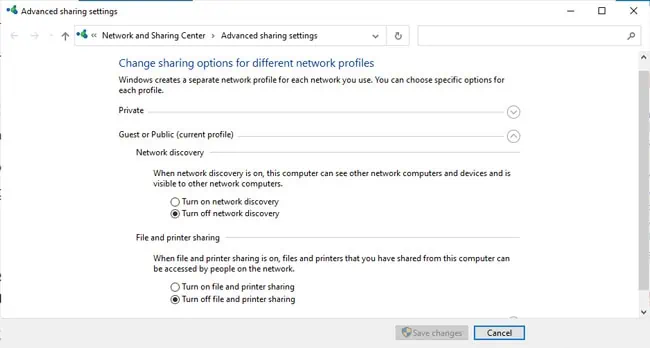 Network Reset Not Working? Try These Fixes 11 network-discovery-file-sharing