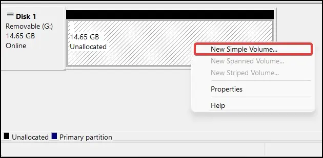 How to Fix SSD Unallocated on Windows 32 new-vol