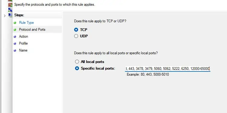Fortnite Mic Not Working? Here are 9 Ways to Fix It 165 open-ports-fortnite