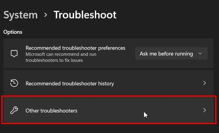 9 Ways to Fix if Laptop Won’t Shutdown on Windows 8 other-troubleshooters-1