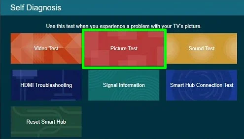 picture-test-on-tv