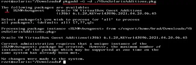 How to Create Shared Folder on Virtualbox 8 pkgadd-solaris-guest-additions